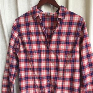 Duluth Trading Co organic cotton button down